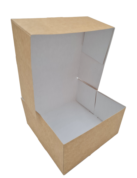 Pyraginė/tortinė dėžutė P10/150x150x100mm pakuotėje po/už 10vnt