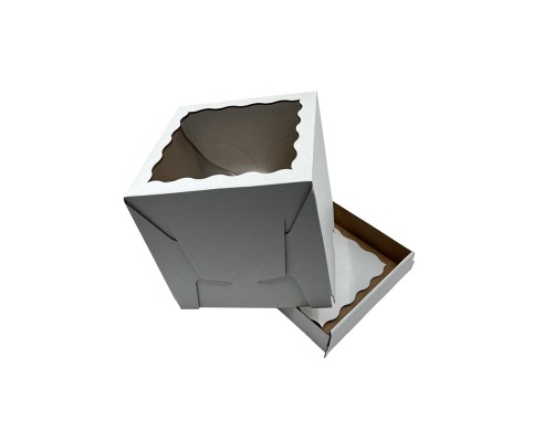 Cake boxes of 2 pieces, pack of 10