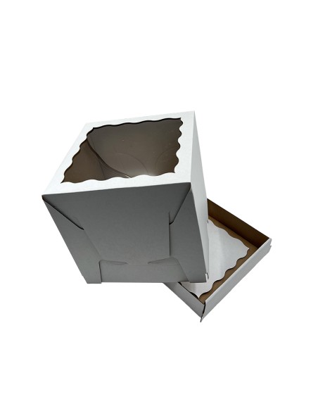 Cake boxes of 2 pieces, pack of 10