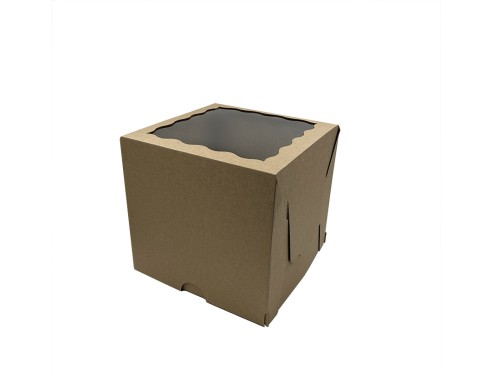 Cake boxes of 2 pieces, pack of 10