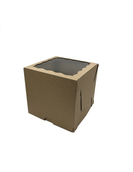 Cake boxes of 2 pieces, pack of 10