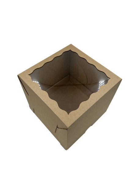 Cake boxes of 2 pieces, pack of 10