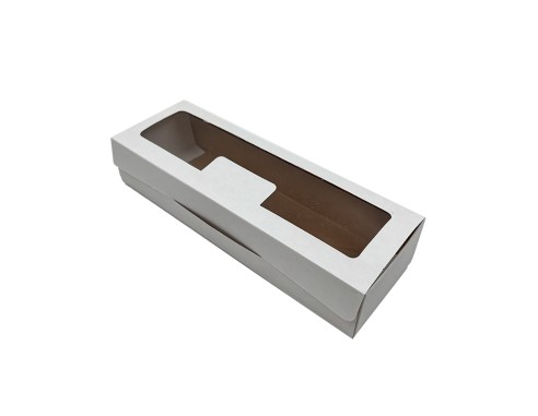 Cake box with window P26 220x75x45mm...