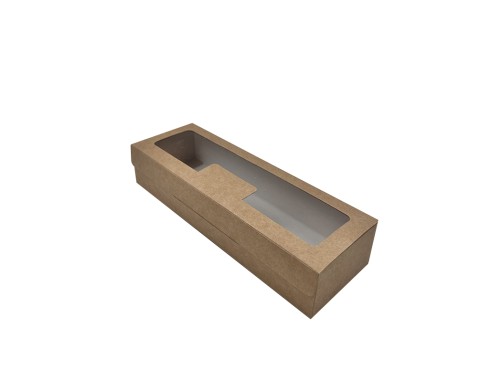 Cake box with window P26 220x75x45mm...