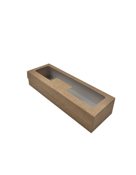 Cake box with window P26 220x75x45mm in a pack of/for 10pcs