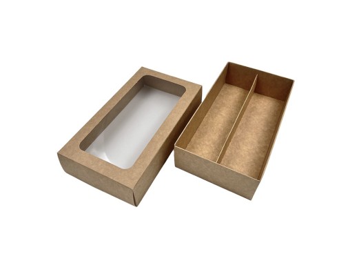 2 rows Macarons box with window M4L...