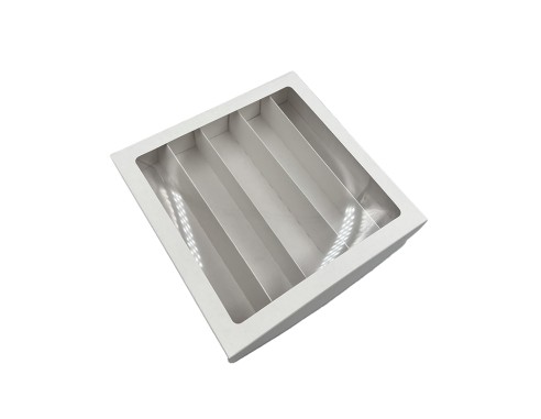 5 rows macarons box M8L 250x250x55mm...