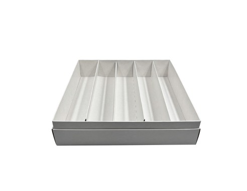 5 rows macarons box M8L 250x250x55mm...