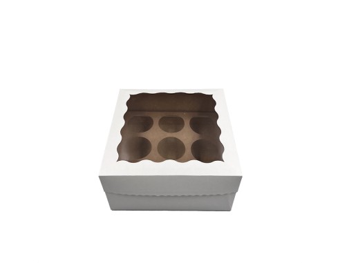 9 Cupcake box with window...
