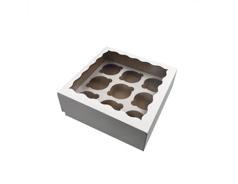 9 Cupcake box with window...