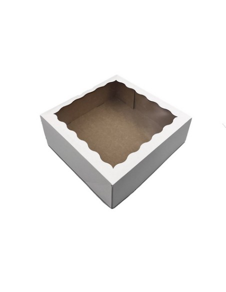 12 Cupcake kaste ar logu P34/260x260x110mm iepakojums 10 gab