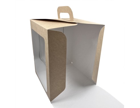 Cake/branch box with window and...