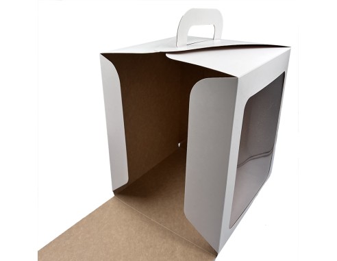 Cake/branch box with window and...